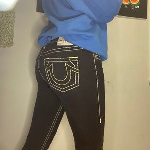 True religion low rise jeans